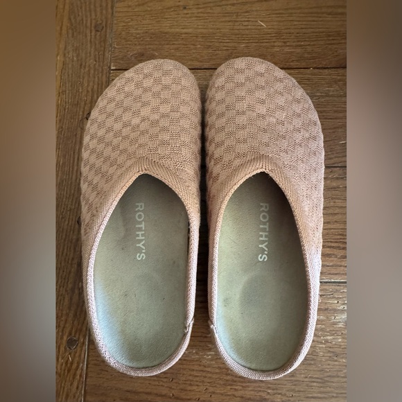 Rothy’s W Sz 7 The Casual Slip On Hemp Clogs Mules Clay Casual Comfort Washable - Picture 4 of 12